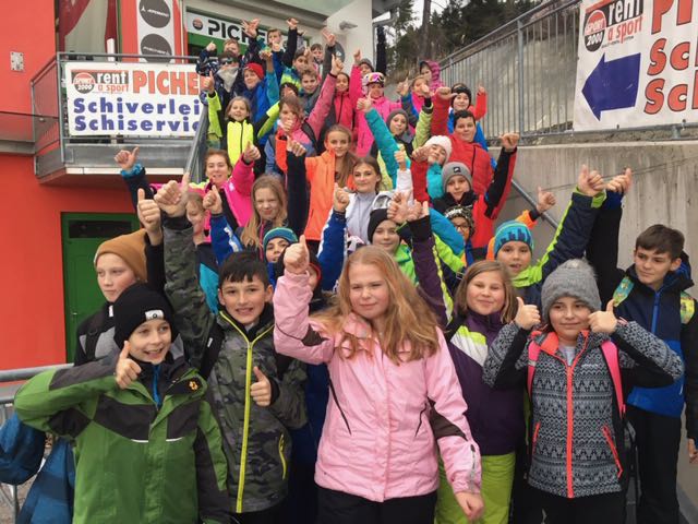 Skitag der ersten Klassen in Mönichkirchen