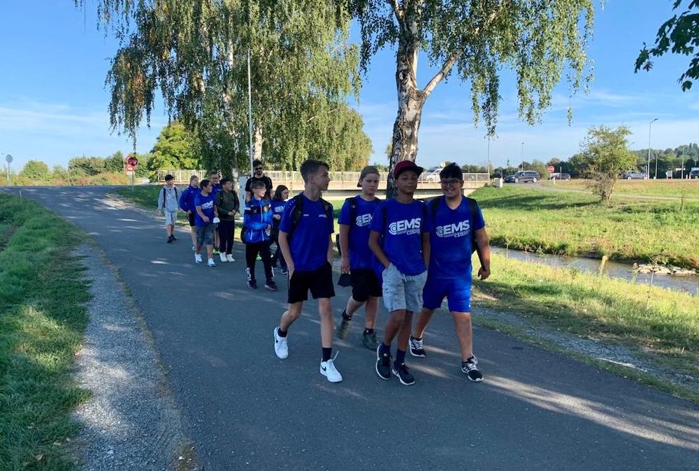 Erste Schulwoche, erster Wandertag