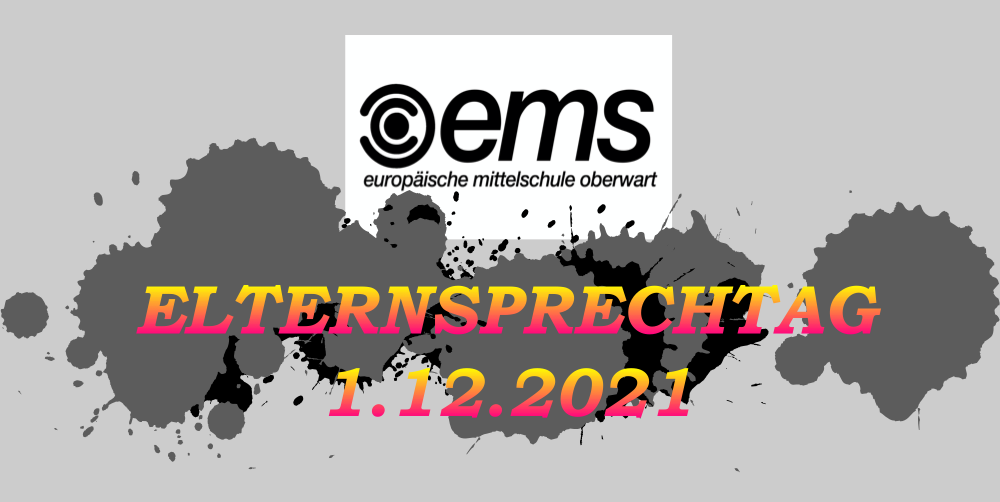ELTERNSPRECHTAG am 1.12.2021