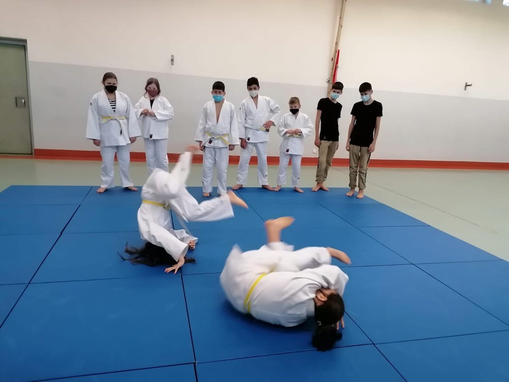 Weiß/Gelbgurt für unsere Judoka