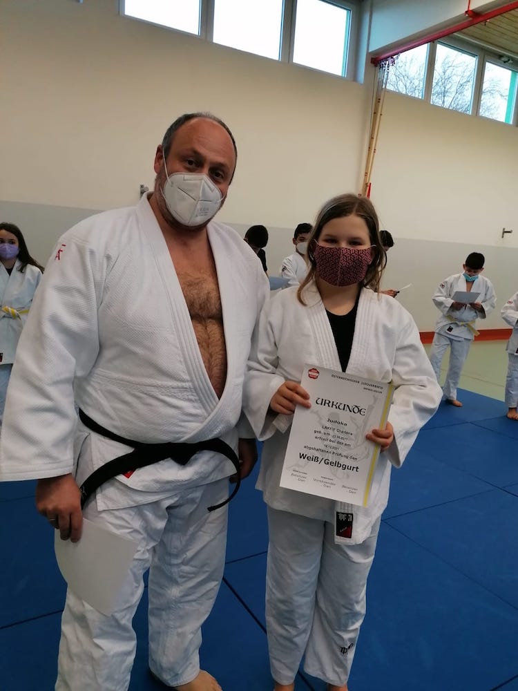 Weiß/Gelbgurt für unsere Judoka