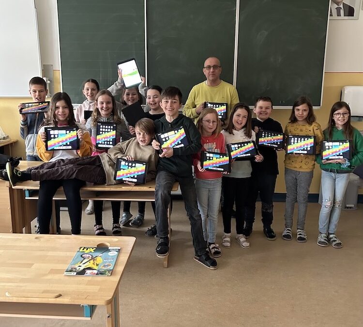 Tablet Tag an der VS Oberdorf