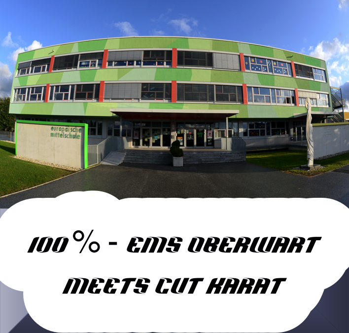100% – EMS Oberwart meets Cut Karat