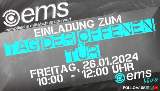 4. Klasse – was nun? Einladung zum Tag der offenen Tür
