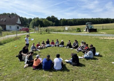 Alpaka Wanderung mit der 1E