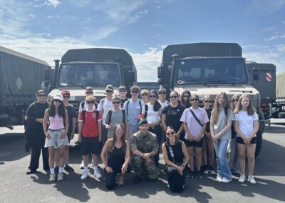 Tag der Schulen in der Montecuccoli-Kaserne – Spannender Einblick ins Bundesheer für die EMS Oberwart
