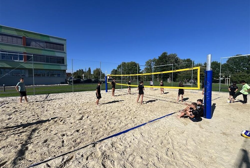 🏐☀️ Neue Sportanlagen im Einsatz! ☀️🏐