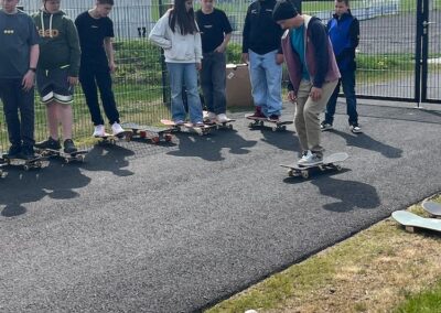 Actionreicher Besuch der Tigers Stegersbach im Fit4Life-Unterricht💥