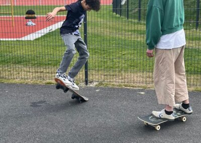 Actionreicher Besuch der Tigers Stegersbach im Fit4Life-Unterricht💥