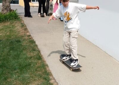 Actionreicher Besuch der Tigers Stegersbach im Fit4Life-Unterricht💥