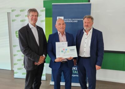 EMS Oberwart erneut mit MINT-Gütesiegel ausgezeichnet 