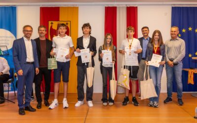 Landessiegerehrung „Känguru der Mathematik“ – 3. Platz für Mona Oswald